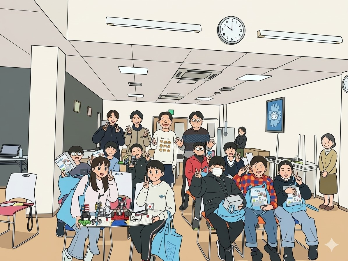 STEAMキャンプ活動の様子 1